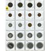Image 1 : 20 assorted Canadian coins one cent-one dollar