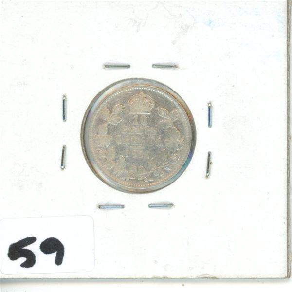 1934 Canada 10 cents