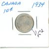 Image 2 : 1934 Canada 10 cents