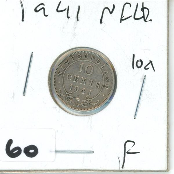 1941 Newfoundland 10 cents