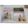 Image 8 : Assortment of: Magazines (10) Home & Cabin. Chicken Soup for Dog Lovers Book, etc.