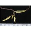 Image 2 : Leaf Necklace on Rope Chain