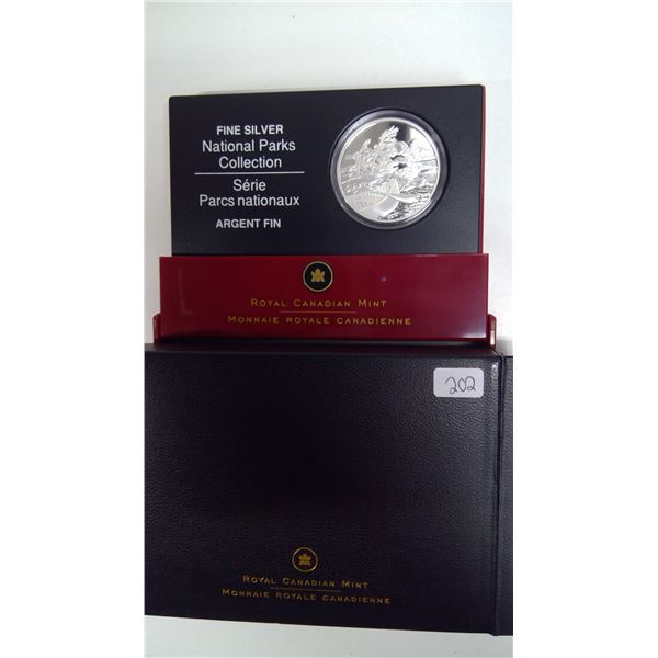 2006 Georgian Bay Islands National Park $20. 99.99 pure Silver. Proof with Ultra Heavy Cameo. Housed