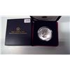 Image 2 : 2010 Coloured Blue Jay 25 Cents. Specimen. Housed in its original case and box of issue.