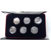 Image 3 : 2005 Set of 6 Second World War 50 Cents. Includes Battle of Britain, Liberation of the Netherlands, 