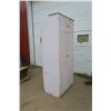 Image 2 : Unique Vintage Wardrobe - 83" Tall x 36" Wide x 22" Deep (Missing Sloped Roof)