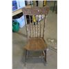 Image 2 : Vintage Pressed Back Nursery Rocker