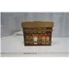 Image 5 : Vintage Blue Ribbon Wooden Spice Rack with Spices