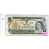 Image 1 : 1973 Canadian $1.00 One Dollar Bill Crow-Bouey signatures
