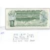 Image 2 : 1973 Canadian $1.00 One Dollar Bill Crow-Bouey signatures