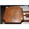 Image 2 : Antique Oak Arts & Crafts Clock, Working, Missing Key