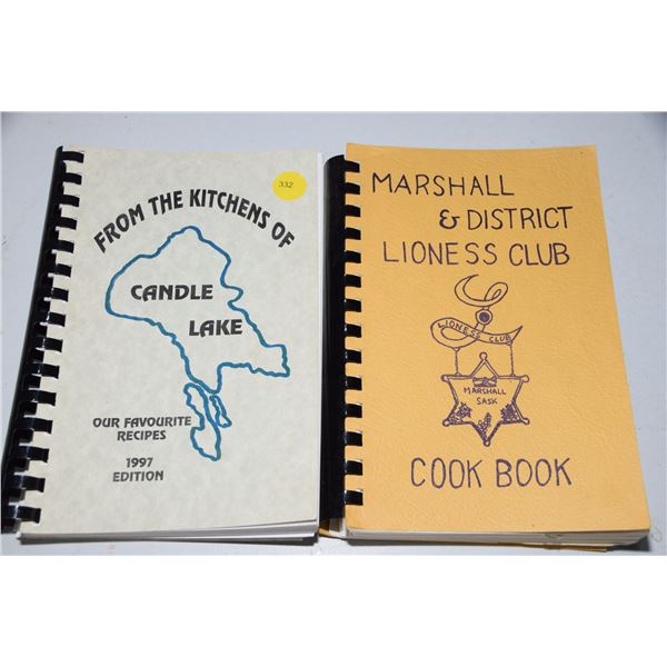 Marshall & Candle Lake Recipe Books