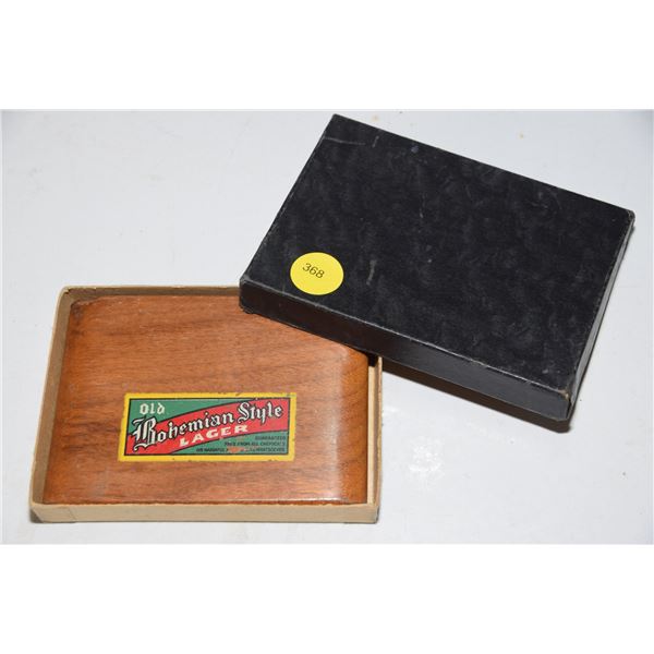 Rare Bohemian 'BOH' Beer Cigarette Box