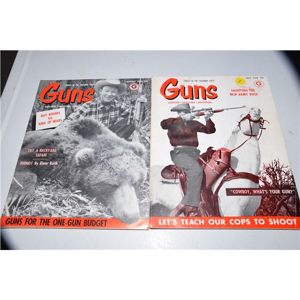 1958 Guns Magazines - Roy Rogers
