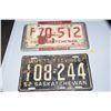 Image 1 : Tessier Sask License Plate Topper, Etc.