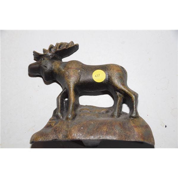 Antique Cast Moose