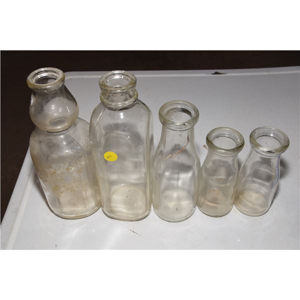 Milk Bottles Lot