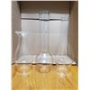 Image 1 : 3 coal oil lamp chimneys (sizes in description)