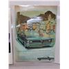 Image 3 : 2 laminated full color Pontiac advertisements
