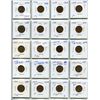 Image 1 : sheet of pennies 1920-1954 various years