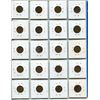 Image 2 : sheet of pennies 1920-1954 various years