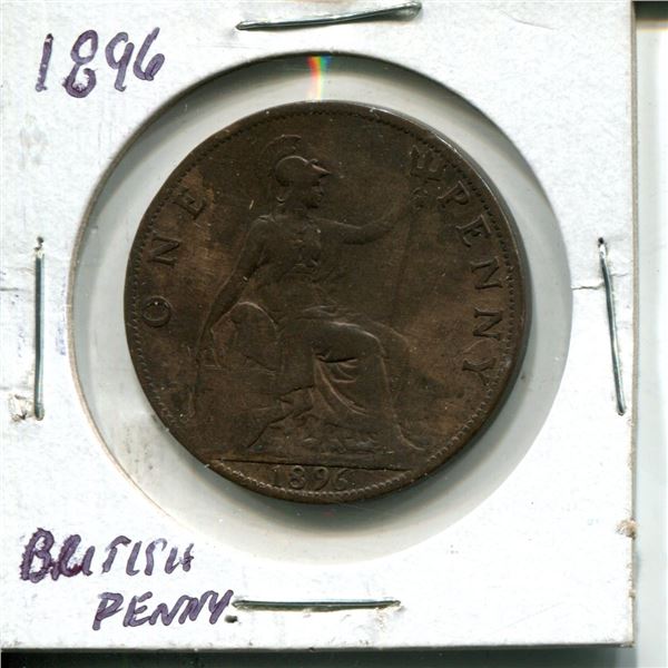 1896 British penny