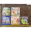 Image 1 : 5 vintage Disney record story book sets