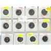 Image 1 : 1999 Millenium Quarters Full Set of 12 - Mostly UNC