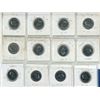 Image 2 : 1999 Millenium Quarters Full Set of 12 - Mostly UNC