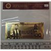 Image 2 : 2018 Russian World Cup Gold Blanknote- Gold Plated (AP 00048)