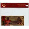 Image 1 : 2018 Russian World Cup Gold Blanknote- Gold Plated (AH 00066)