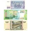 Image 1 : (3) Lot of Russian Rubles, 10, 100, 200