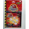 Image 1 : Jurassic Park (5) ReelCoinz Collection + Stickers (Unopened)