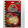 Image 1 : Jurassic Park (5) ReelCoinz Collection + Stickers (Unopened)