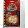 Image 1 : Jurassic Park (5) ReelCoinz Collection + Stickers (Unopened)