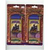 Image 1 : (2) Harry Potter Mystery 3-pk of Medallions (Both Slightly open)