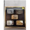 Image 1 : Highvale Mine Plaques In Nice Gold Frame (Very Solid)