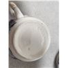 Image 8 : (3) Antique England Blue & White Set (Pitcher, Cream, & Cup)