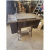 Image 2 : Vintage Treddle Sewing Machine W/ Chair
