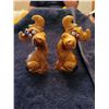 Image 3 : 2 sets vintage salt and pepper shakers googley eyed moose and vases