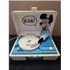 Image 1 : working Mickey Mouse Vinyl Record player - 33 and 45 - made Sears electronics
