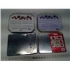 Image 3 : 4 Rectangular Tins - Coca-Cola (Sealed), Horses, Russel Stover