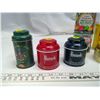 Image 2 : 12 Assorted Small Tins - Celestial Seasonings, Fisherman's Friend, Keen's, etc.