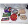 Image 1 : 8 Assorted Tins - Cadbury, Joseph Walker, Spider-man, MTC, Angels, etc.