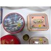 Image 2 : 8 Assorted Tins - Cadbury, Joseph Walker, Spider-man, MTC, Angels, etc.