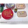 Image 3 : 8 Assorted Tins - Cadbury, Joseph Walker, Spider-man, MTC, Angels, etc.