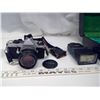 Image 2 : Pentax ME Super 35mm Film Camera w/ Manual, Case, Flash, and 50mm f/2 Lens