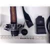 Image 4 : Pentax ME Super 35mm Film Camera w/ Manual, Case, Flash, and 50mm f/2 Lens