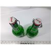 Image 3 : 2 Green Crolsch Glass Bottles