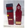 Image 1 : 2 Spirit of Saskatchewan 1905-1990 Fine Rye Whiskey Ceramic Bottles *ONE IN PIECES*